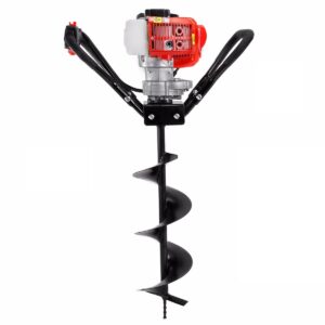Willstar Auger Drill Bit,Garden Planter Bulb Auger Drill Bit Garden Soil Cultivator Hand Drill Rust-Proof Rapid Planter Umbrella Post Hole Digger for Planting Trees,Shrubs,Deep Cultivating