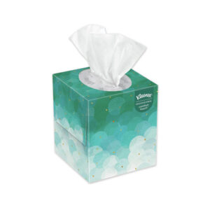 Kleenex White Facial Tissue, 2-Ply, 125 Sheets/Box, 12 Boxes/Carton -KCC03076