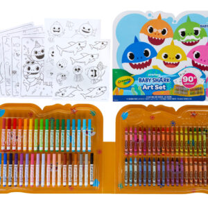 Crayola Colossal Creativity Tub, Art and Craft Supplies, Art Set Easter Gift, 90 Pieces