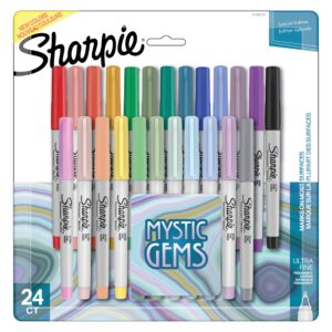 Sharpie Permanent Markers Limited Edition Set, Contains Fine Point Markers, 60 Count