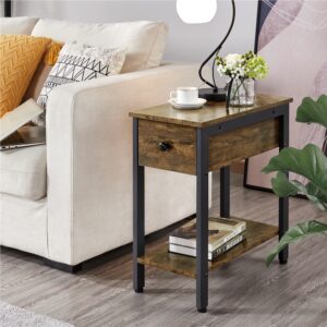 Woven Paths Reclaimed Wood End Table, Natural