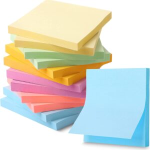 Post-it Notes, 3" x 3", Canary Yellow, 12 Pads/ Pack