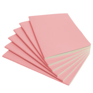 Simply Genius (3pk) A6 Mini Leatherette Cover Notebook, Lined, 3.7" x 5.7"