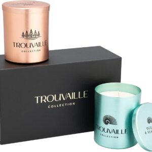 Allswell 15oz Scented 2-wick Spa Candle - Meditate (Amber + Sandalwood + Orris)