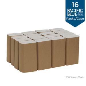 Boardwalk Multifold Paper Towels, White, 9 x 9 9/20, 250 Towels/Pack, 16 Packs/Carton -BWK6200
