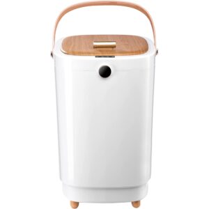 Luxury Spa Towel Warmer or Blanket Warmer Bucket, White